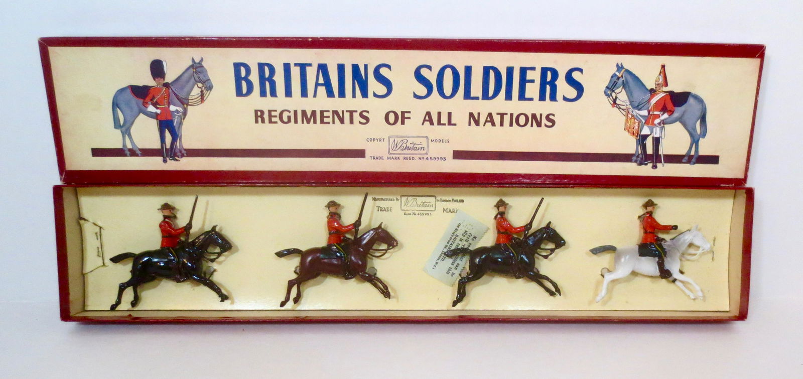 Britains #1349 Royal Canadian Mounted Police (1 of 1)
