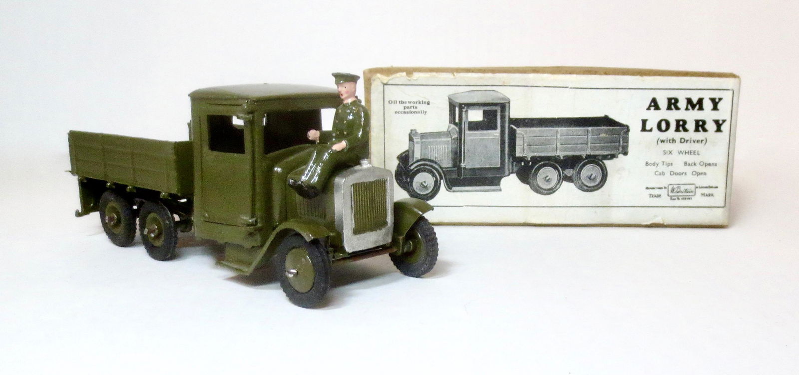 Britains #1335Army Lorry with Driver (1 of 1)