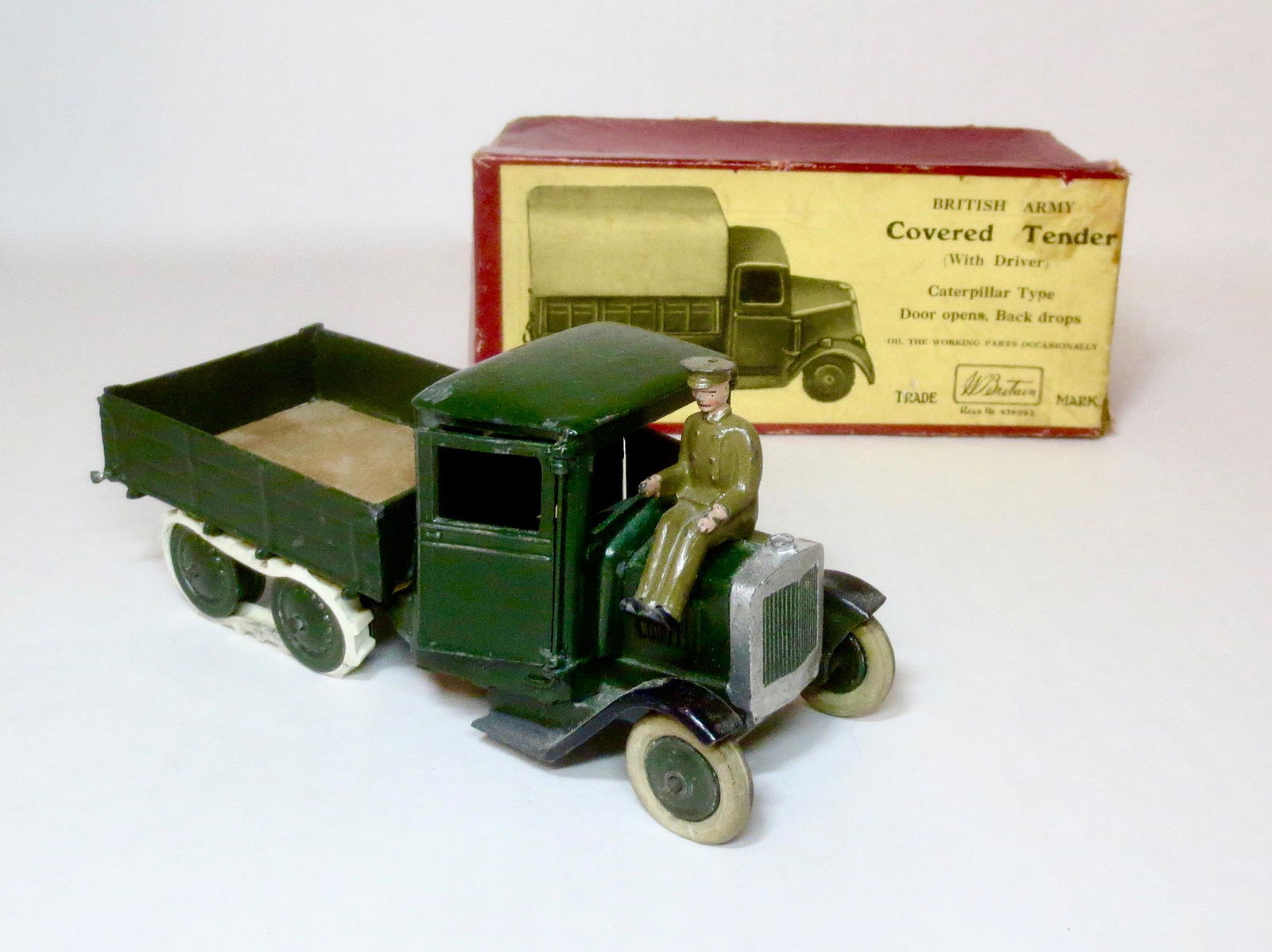 Britains #1433 British Army Covered Tender (1 of 1)