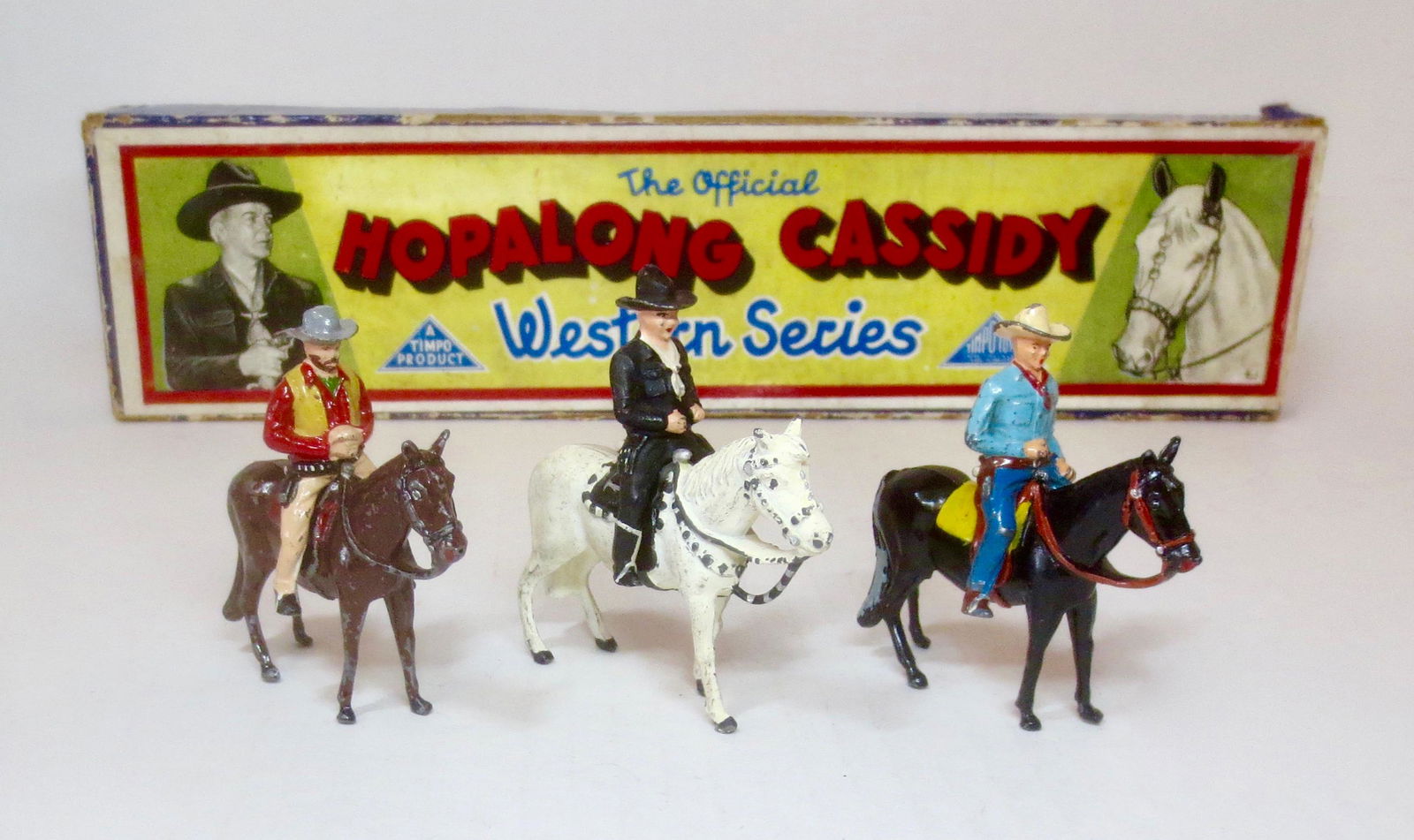 Timpo RARE #218 Hopalong Cassidy Boxed Set (1 of 1)