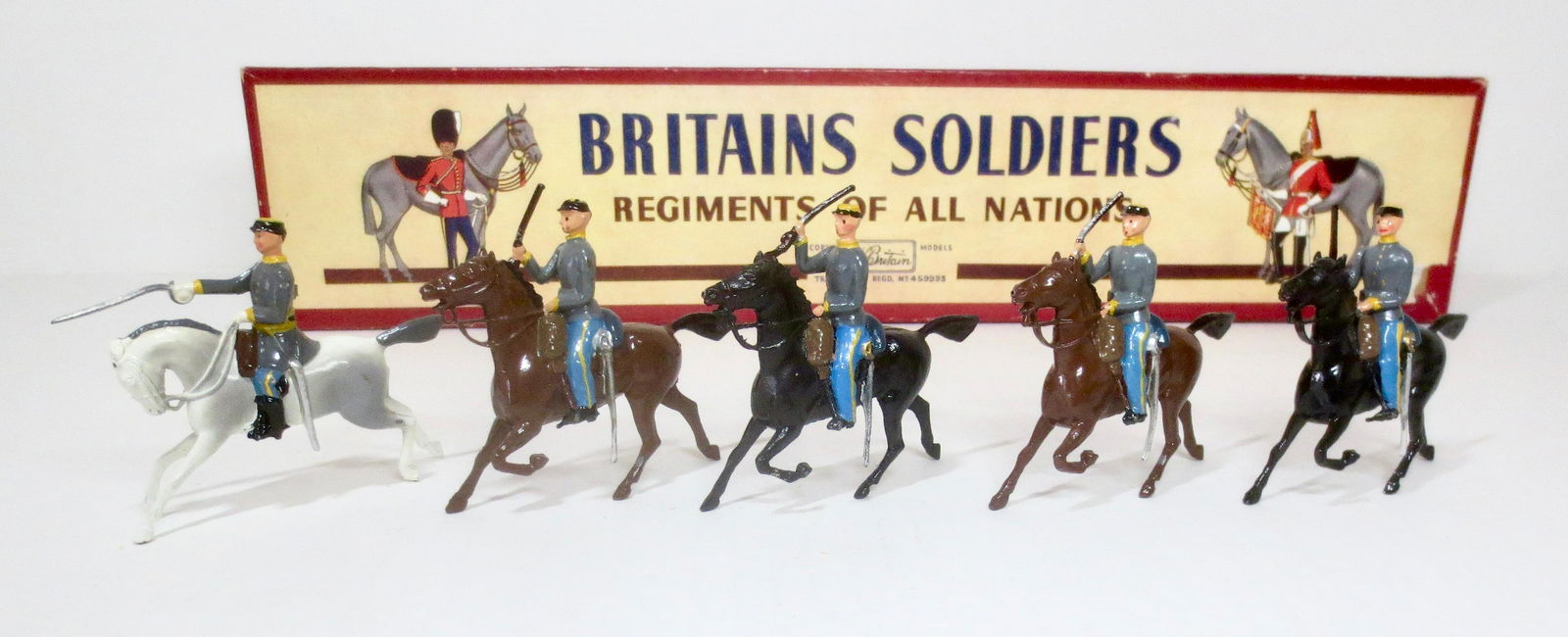 Britains #2055 Confederate Cavalry (1 of 1)