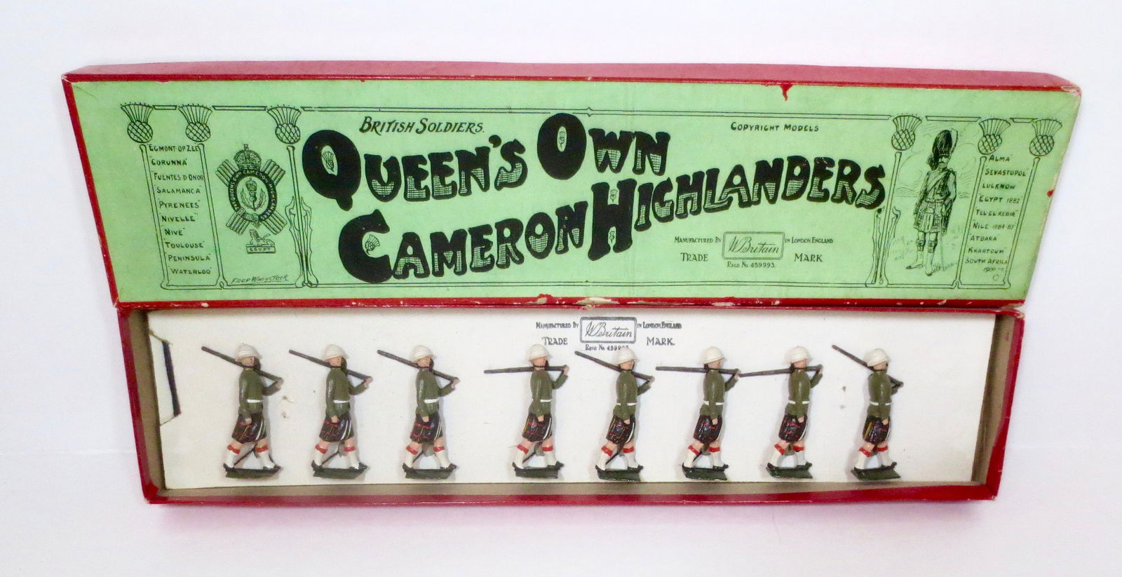 Britains #114 Queen's Own Cameron Highlanders (1 of 1)
