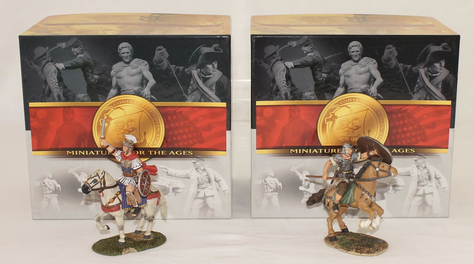 Conte Lot Roman Mounted General and Cavalryman (1 of 1)
