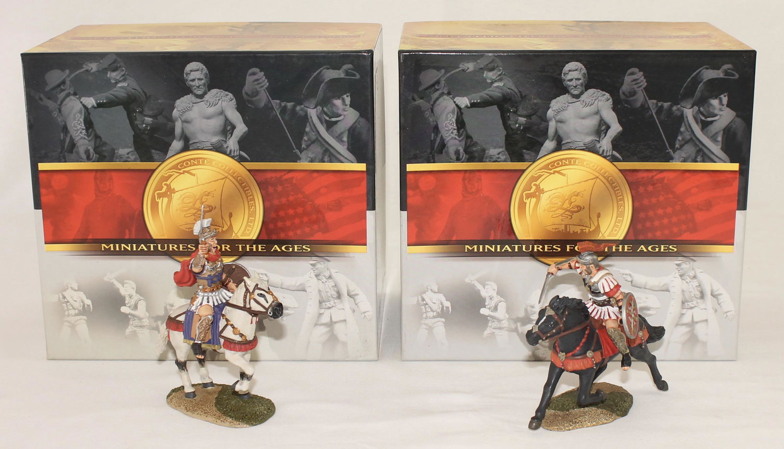 Conte Lot Roman Mounted General and Officer (1 of 1)