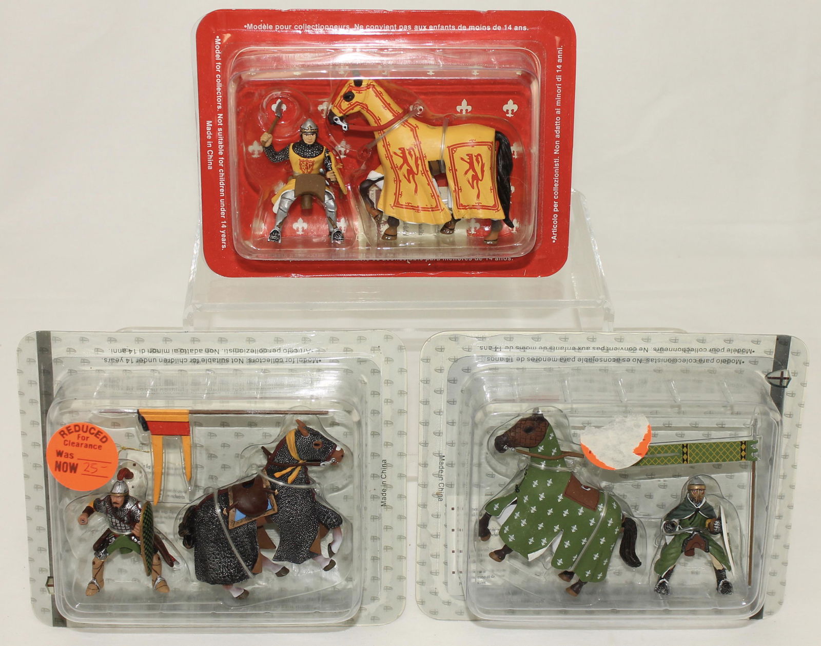Frontline Lot Medieval Knights in Blister Packs (1 of 1)