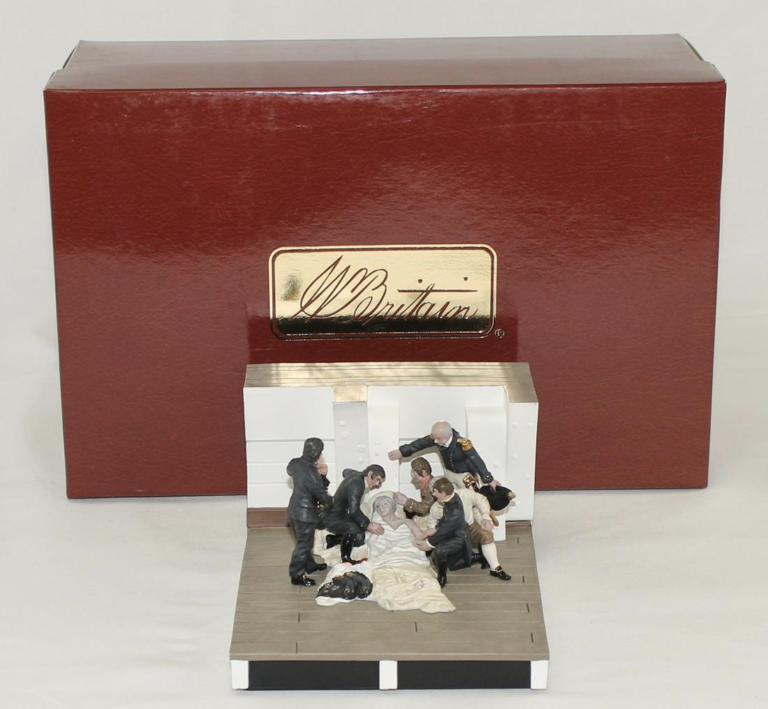 Britains Waterloo Captain Nelson Scene (1 of 4)