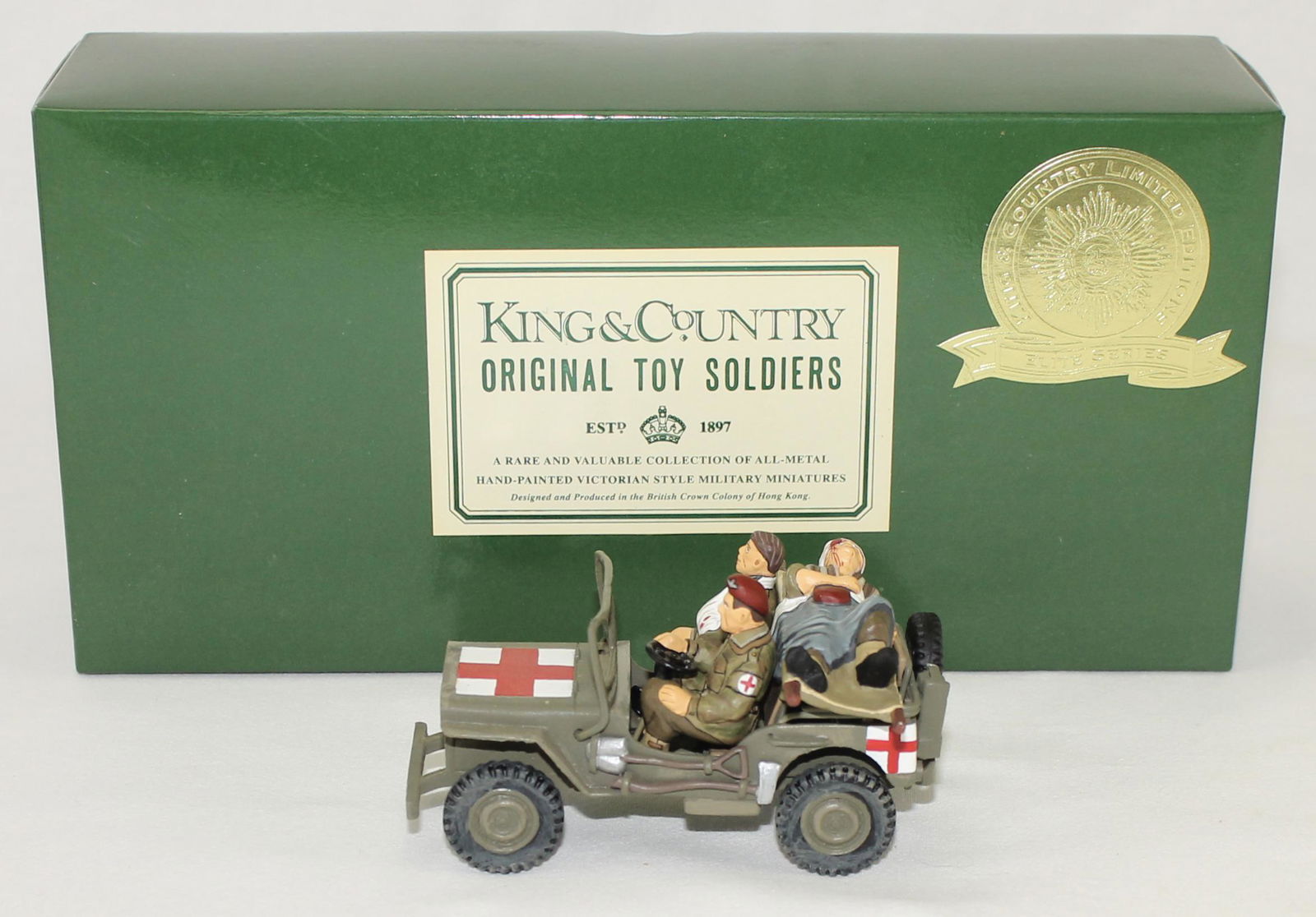 King & Country Ambulance Jeep (1 of 2)