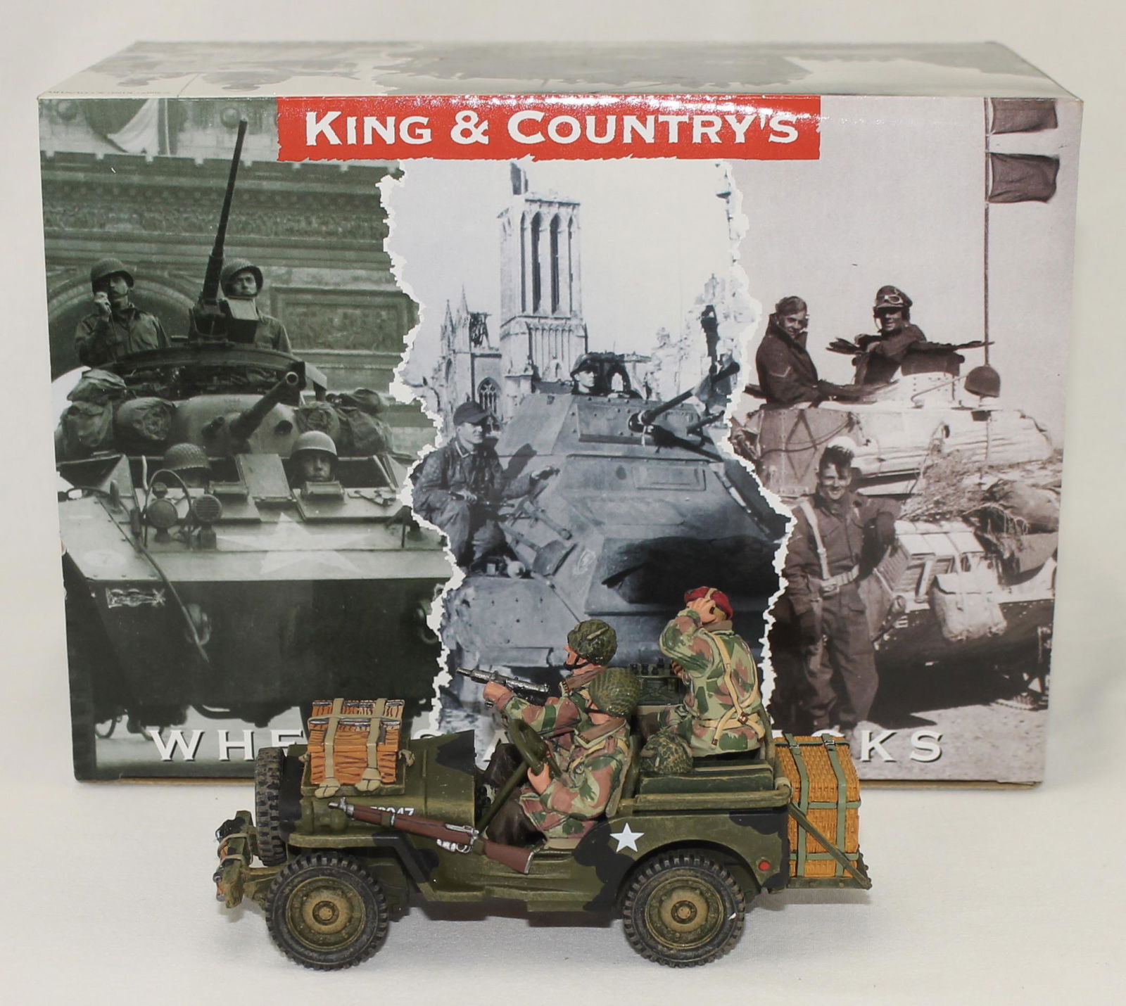 King & Country British Radio Jeep with Crew (1 of 2)