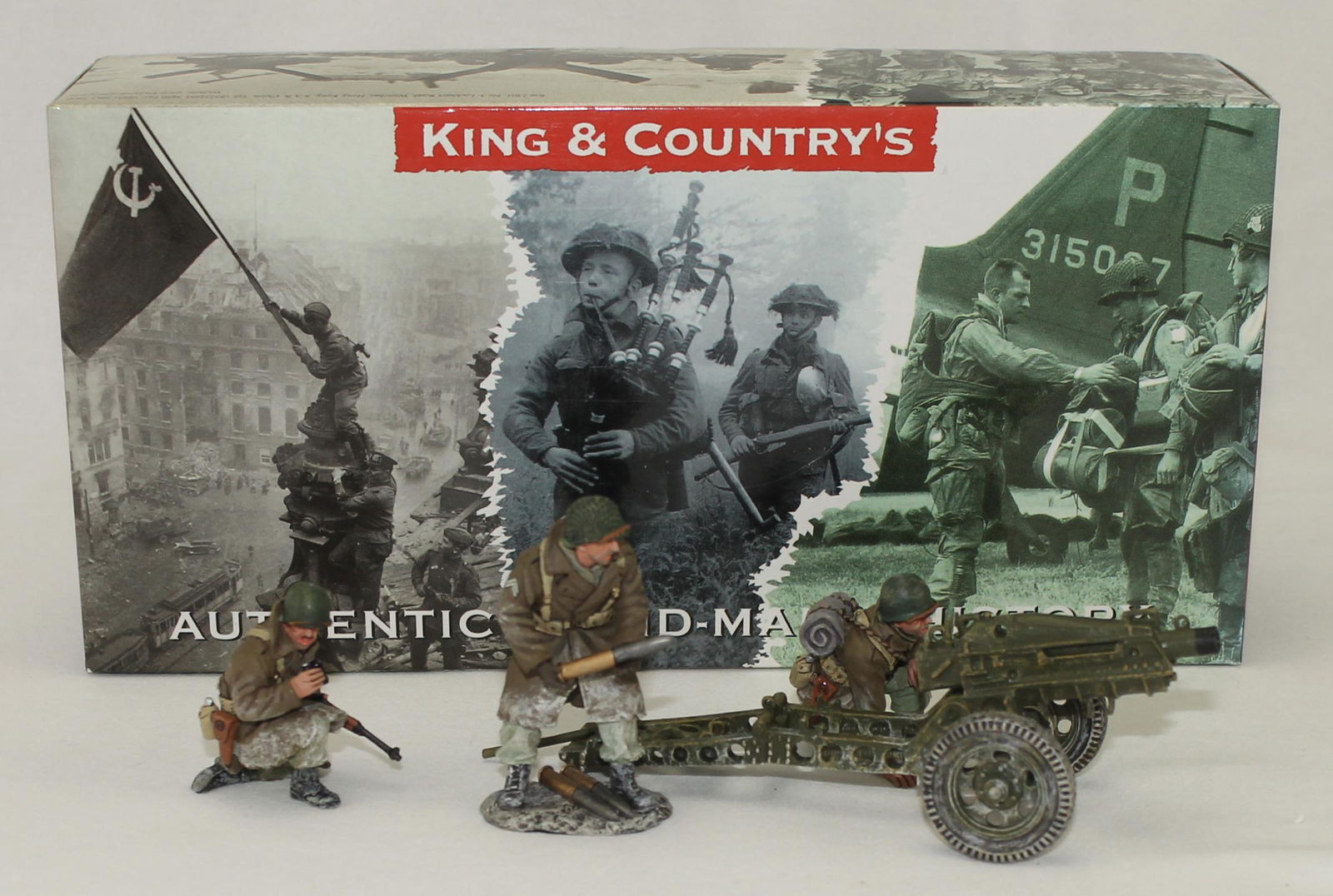 King & Country 75mm Pack Howitzer with Crew (1 of 1)