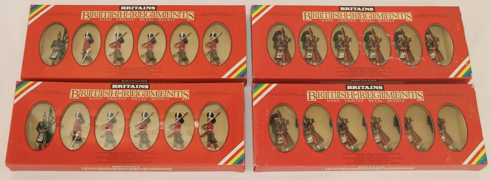 Britains Lot Gordon Highlander Black Watch Piper (1 of 1)