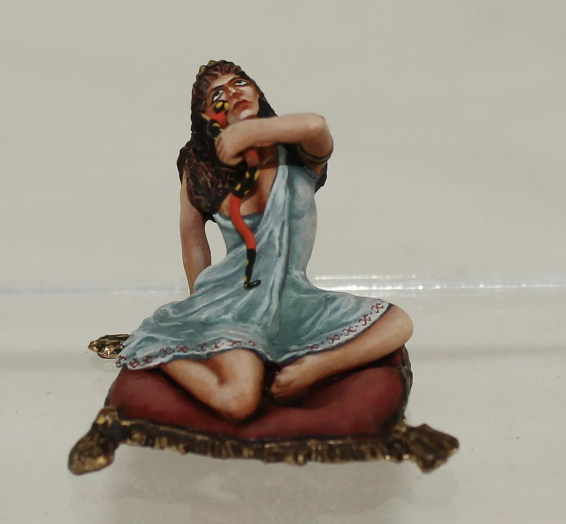 Unknown Russian Maker Cleopatra with Asp (1 of 3)