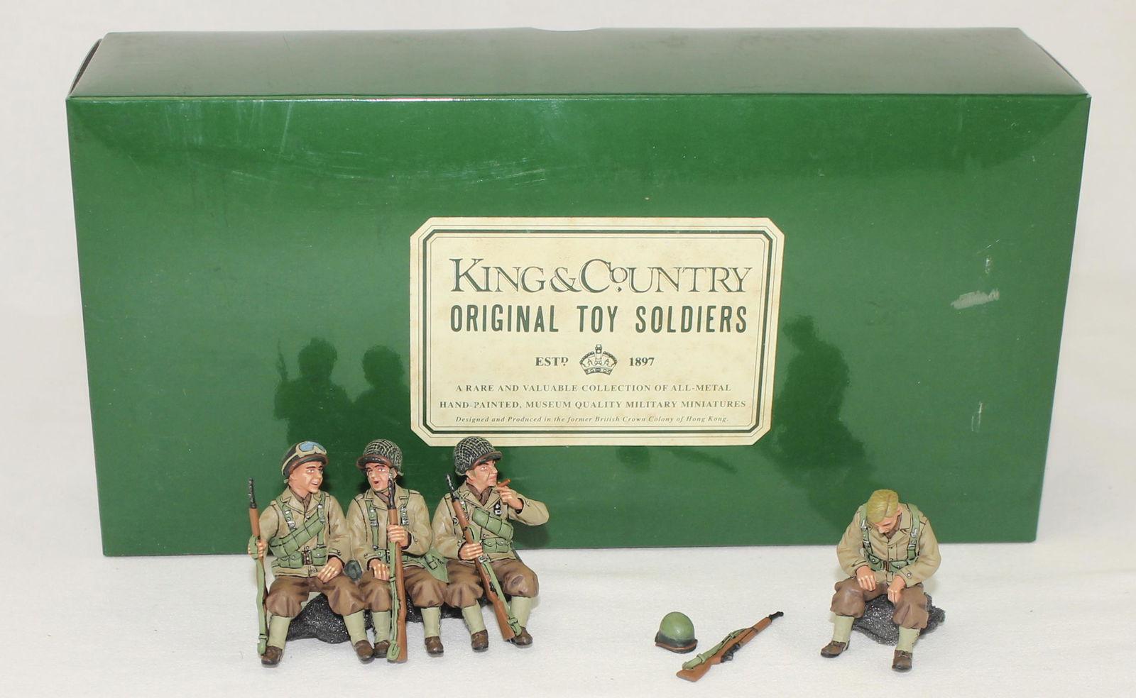 King & Country US Seated GI's (1 of 1)