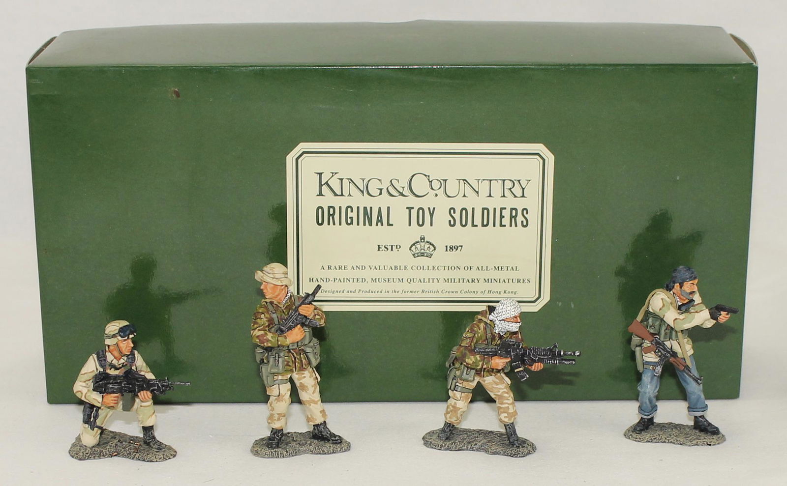 King & Country US and British Soldiers in Action (1 of 1)