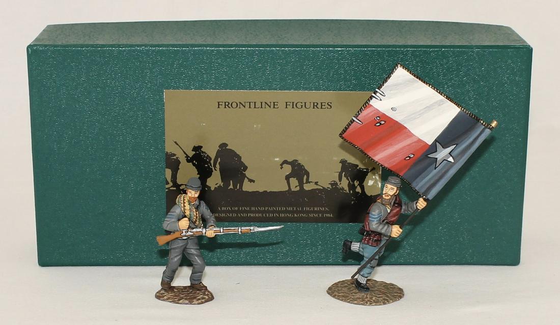 Frontline 1st Texas Regiment Standard Bearer (1 of 1)