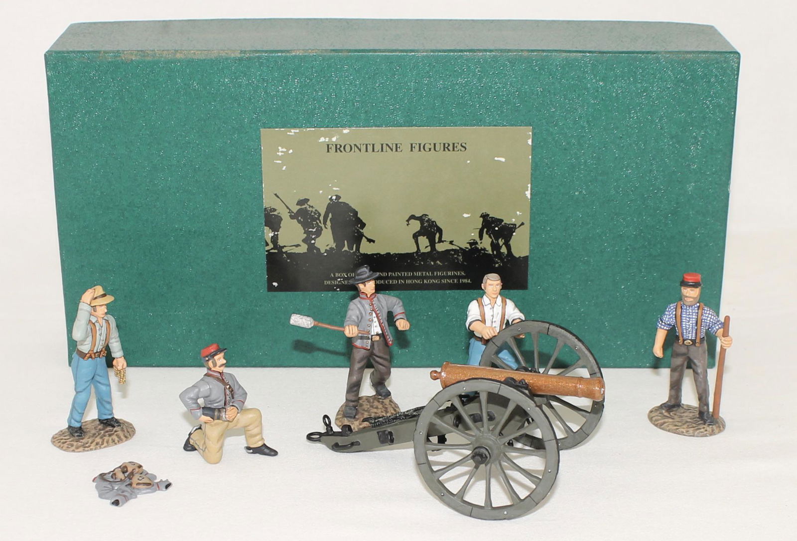 Frontline Confederate Artillery Firing Cannon (1 of 1)