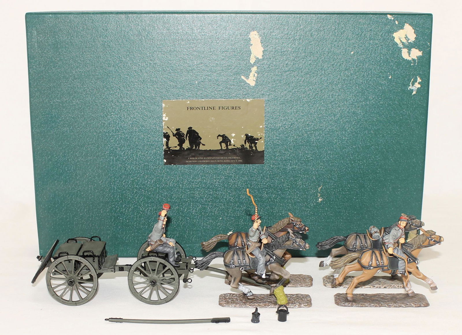 Frontline Horsedrawn Caisson with Limber (1 of 2)