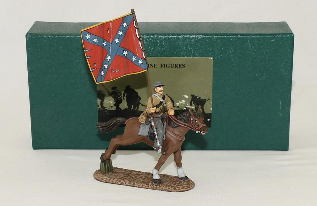 Frontline Confederate Cavalry Flag bearer (1 of 1)