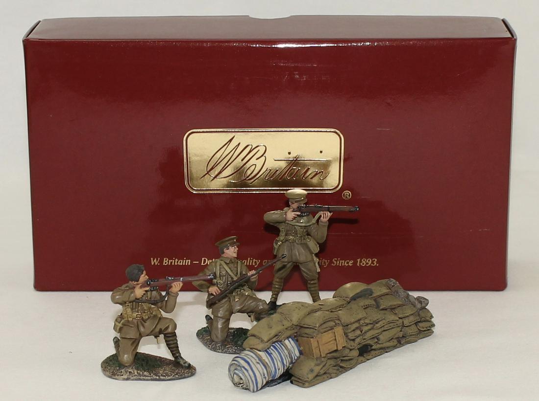 Britains 1st Royal Fusiliers Sandbag Emplacement (1 of 1)