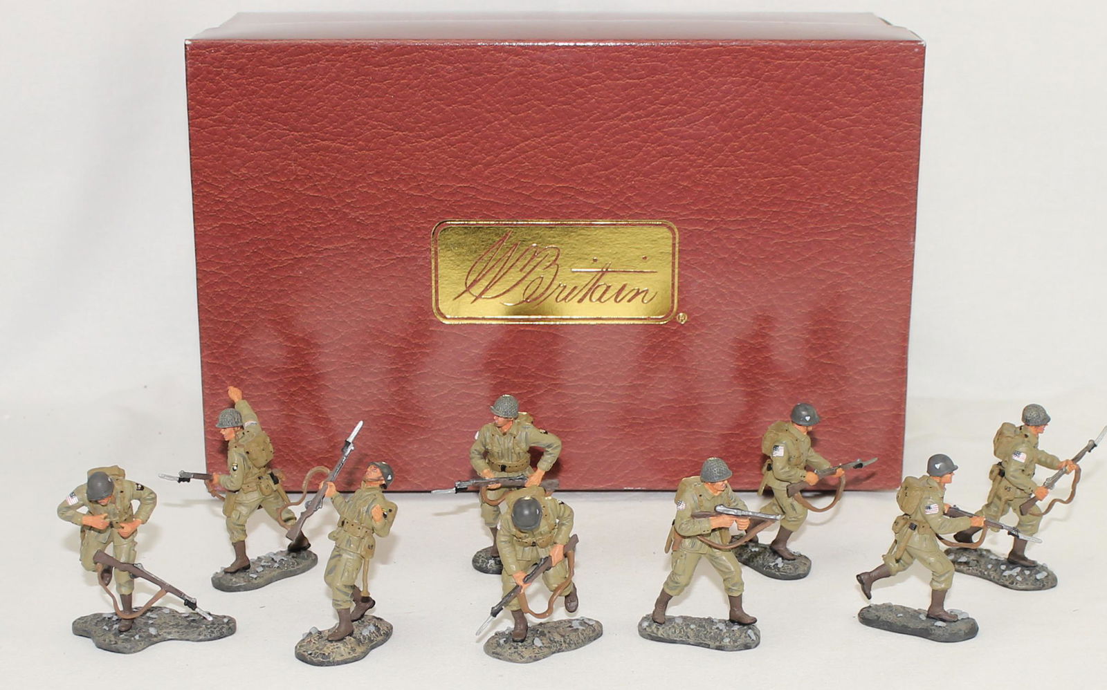 Britains US 101st Airborne Paratroopers (1 of 2)