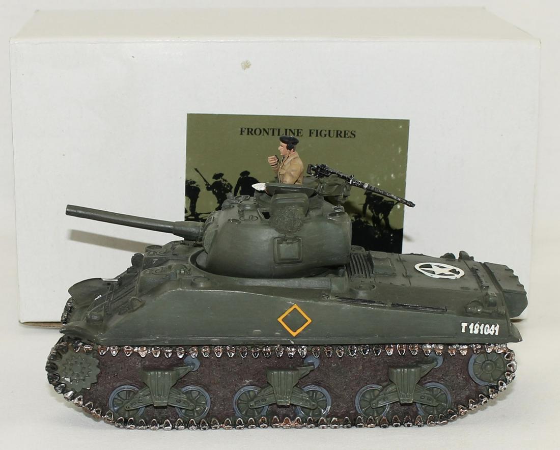 Frontline British Sherman Tank with Crew (1 of 2)