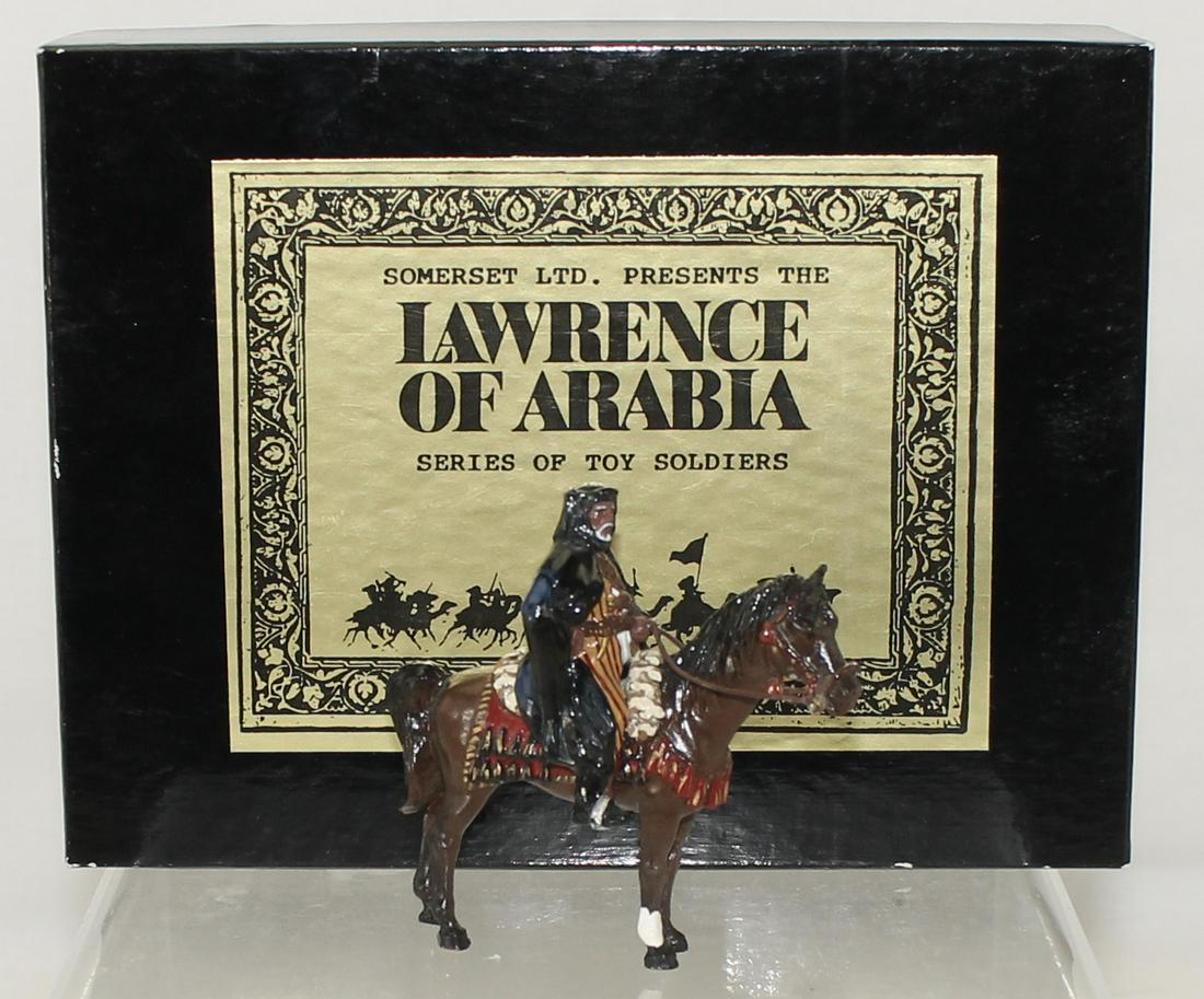 Somerset LTD Howeitat Chief Auda Abu Taiyi: Lawrence of Arabia Series. Howeitat Chief Auda Abu Taiyi on Arab Pony. Set LA4. 1 Piece. Condition Excellent. Box Very Good.