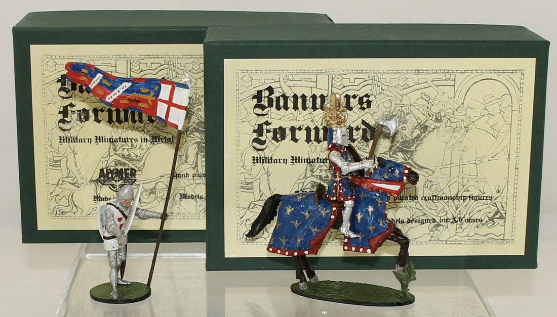 Banners Forward Lot Valois and Fitzimon (1 of 2)