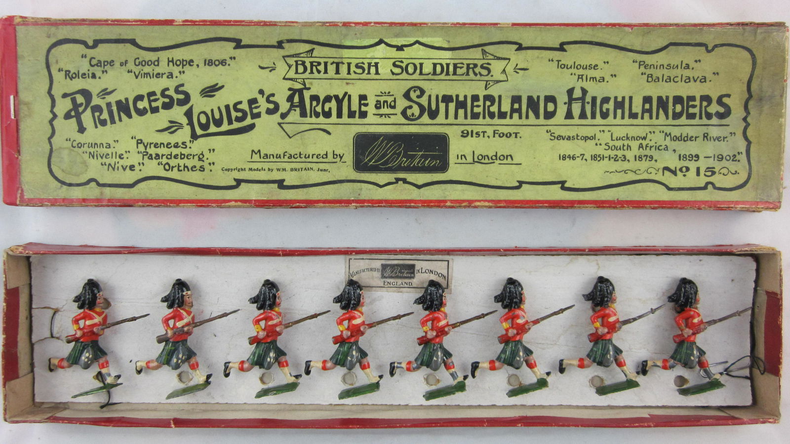 Britains Set 15 Argyll & Sutherland Highlanders. (1 of 1)