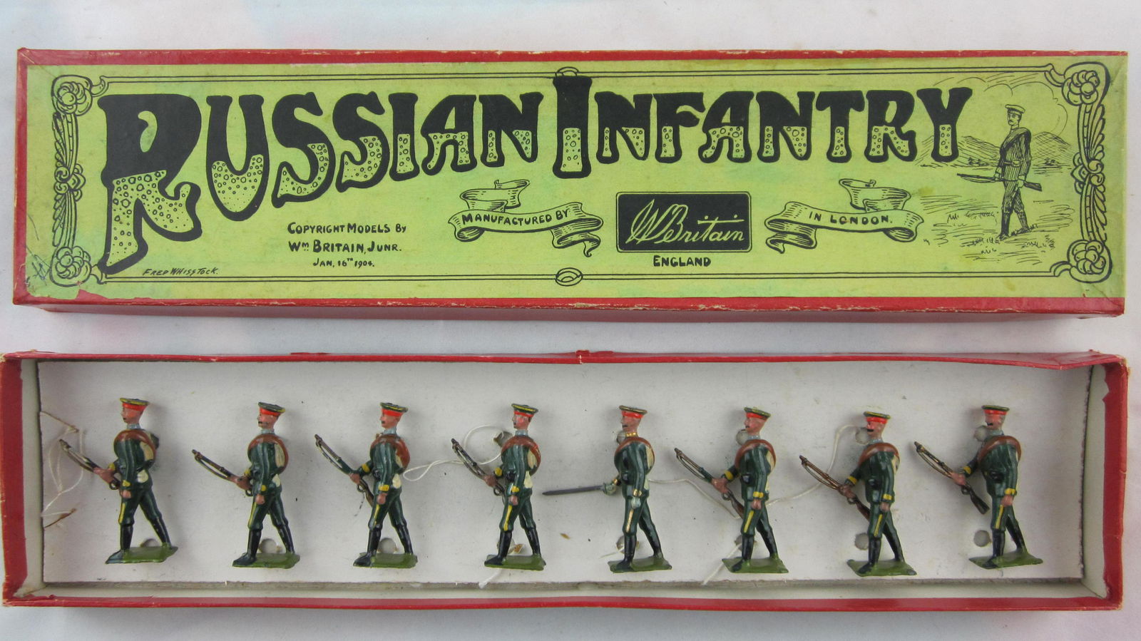 Britains Set #133 Imperial Russian Infantry. (1 of 1)