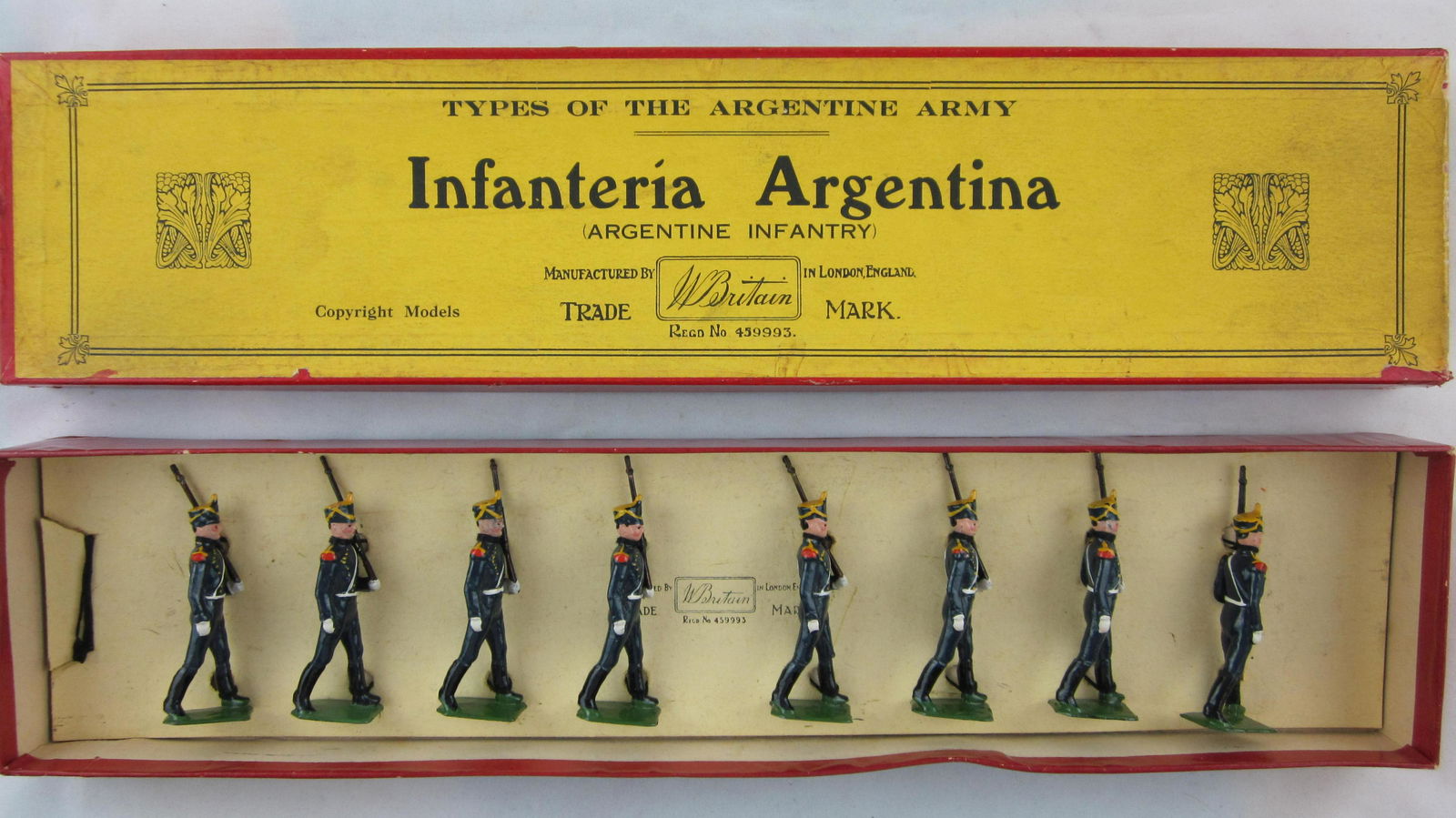 Britains Set #216 Postwar Argentine Infantry. (1 of 1)