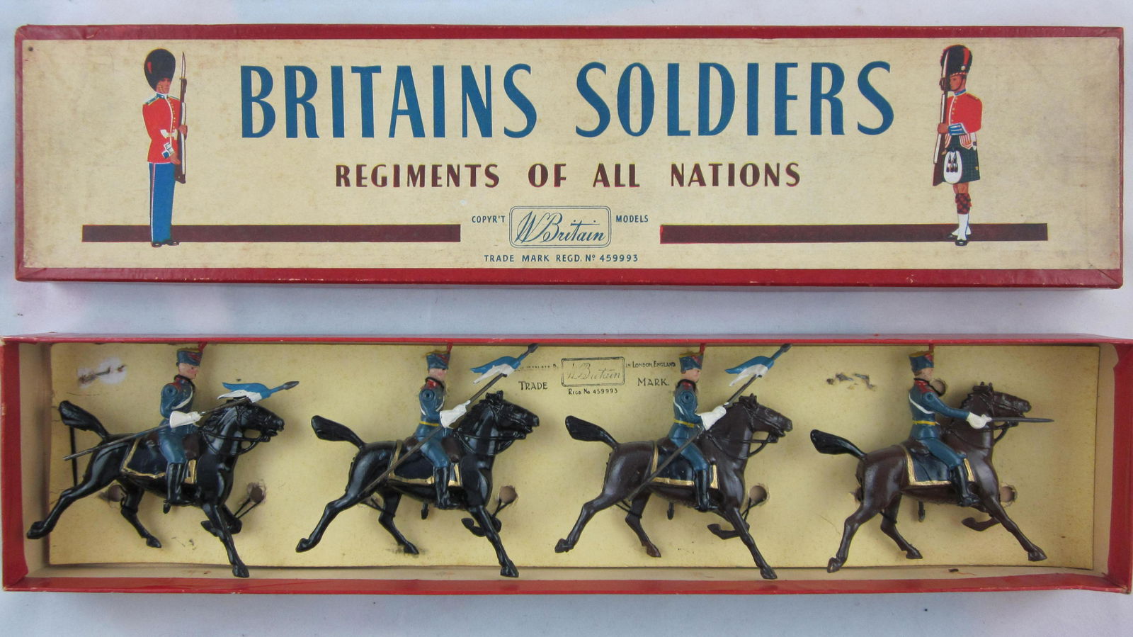 Britains Set #217 Postwar Argentine Cavalry. (1 of 1)