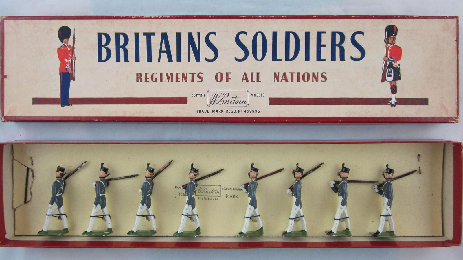 Britains Set #299 Postwar West Point Cadets. (1 of 1)