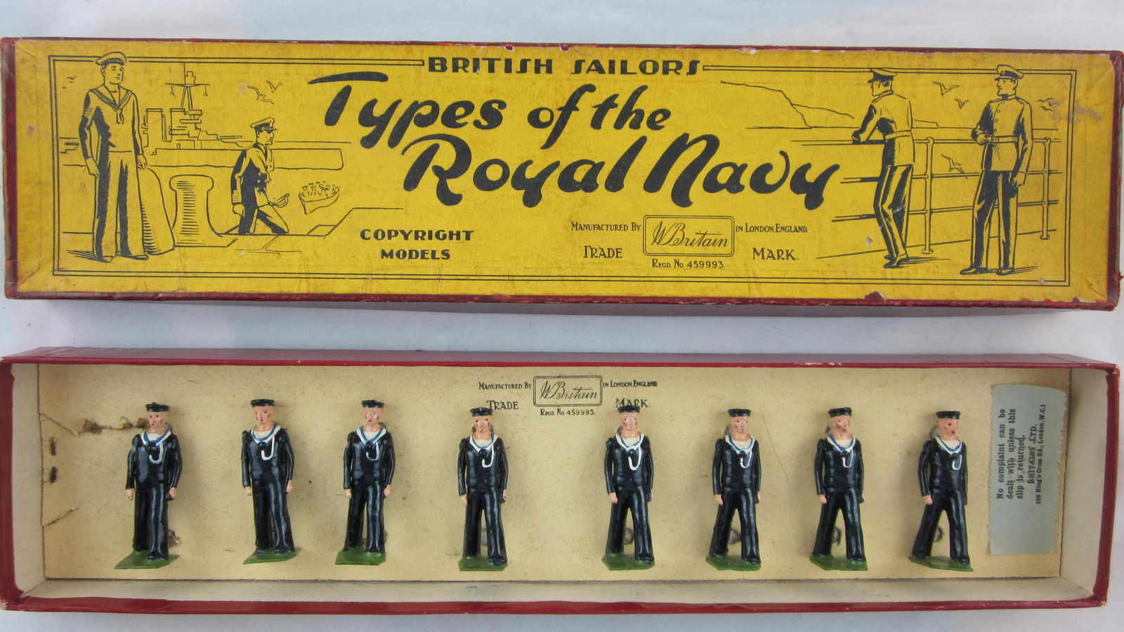 Britains Set #1510 British Sailors Marching. (1 of 1)