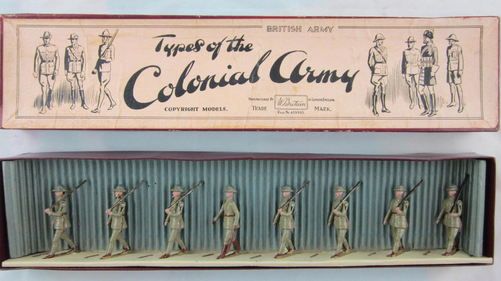 Britains Set #1544 Australian Infantry. (1 of 1)