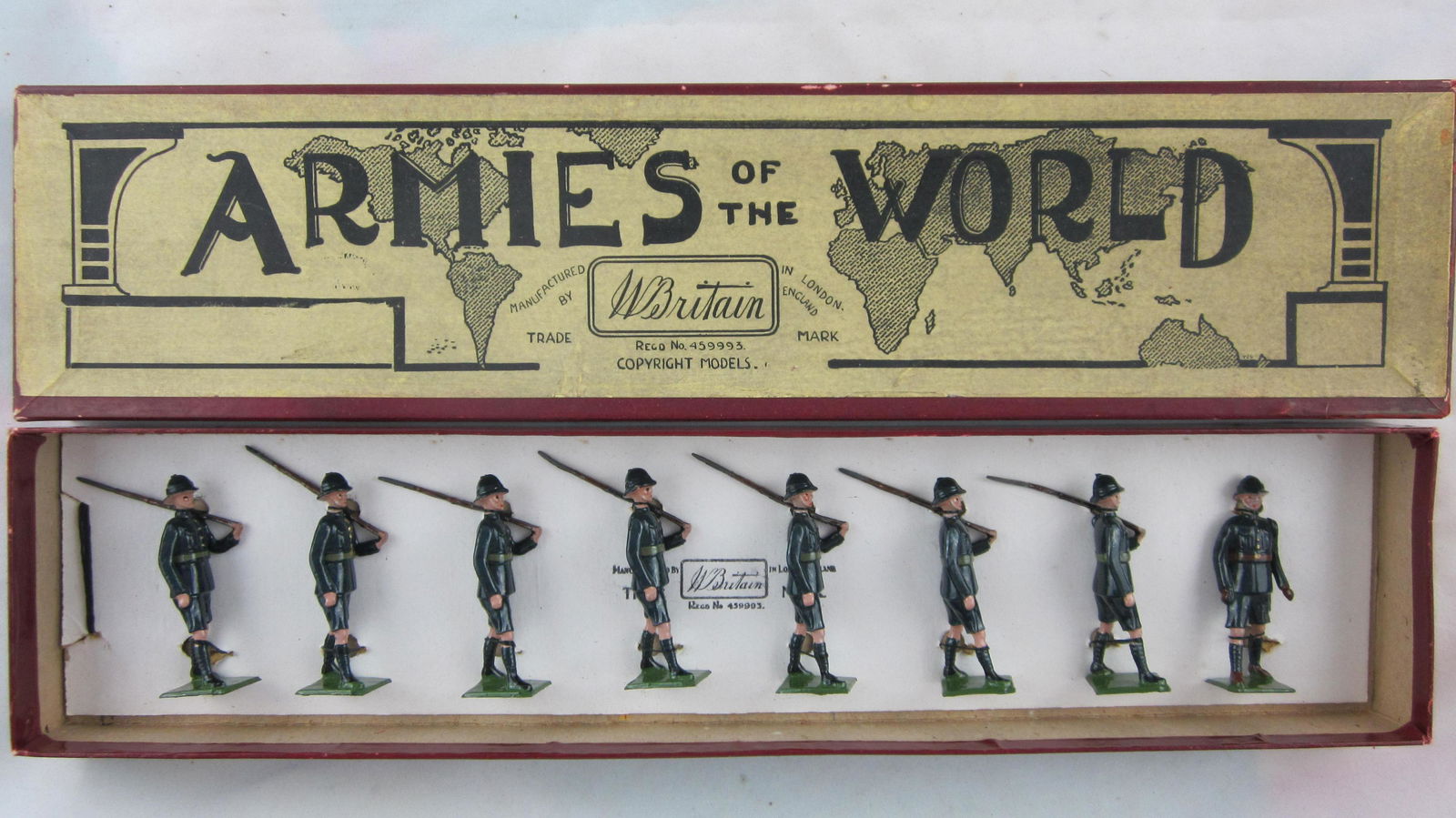Britains Set #1900 Regiment Louw Wepener. (1 of 1)