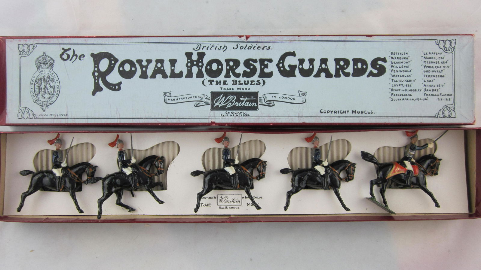 Britains Boxed Set #2 Horse Guards At Trot. (1 of 1)