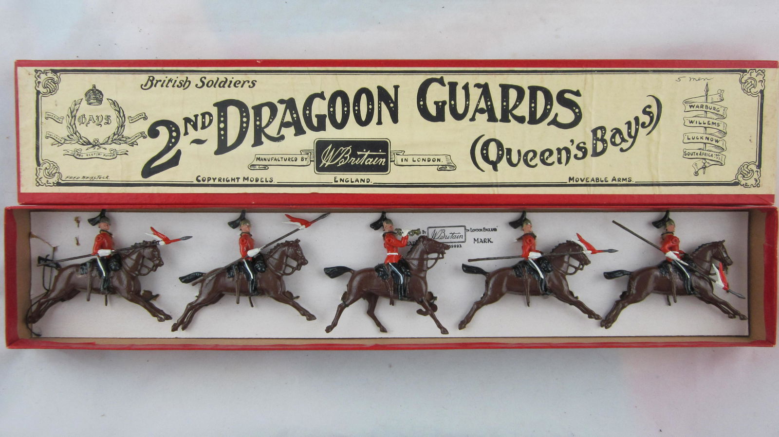 Britains Boxed Set #44, 2nd Dragoon Guards. (1 of 1)