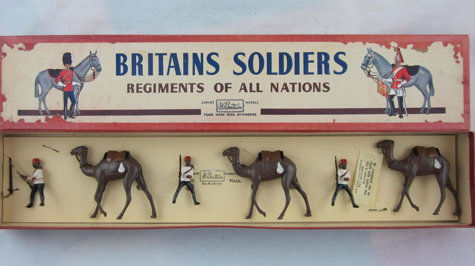 Britains Set #48 Egyptian Camel Corps. (1 of 1)