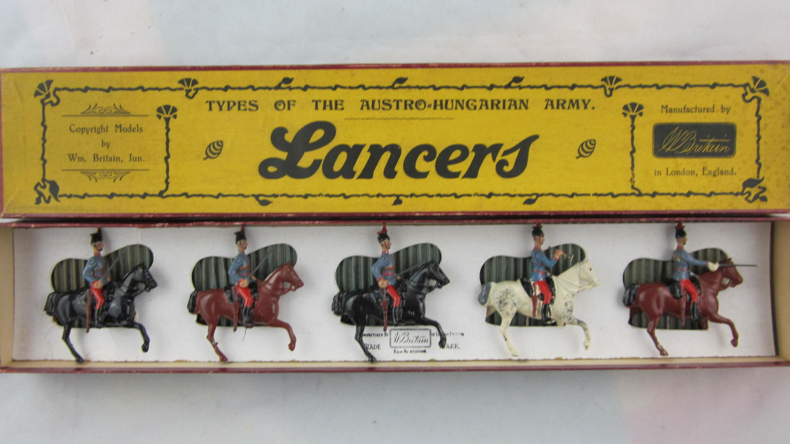 Britains Boxed Set #175 Austrian Lancers. (1 of 1)