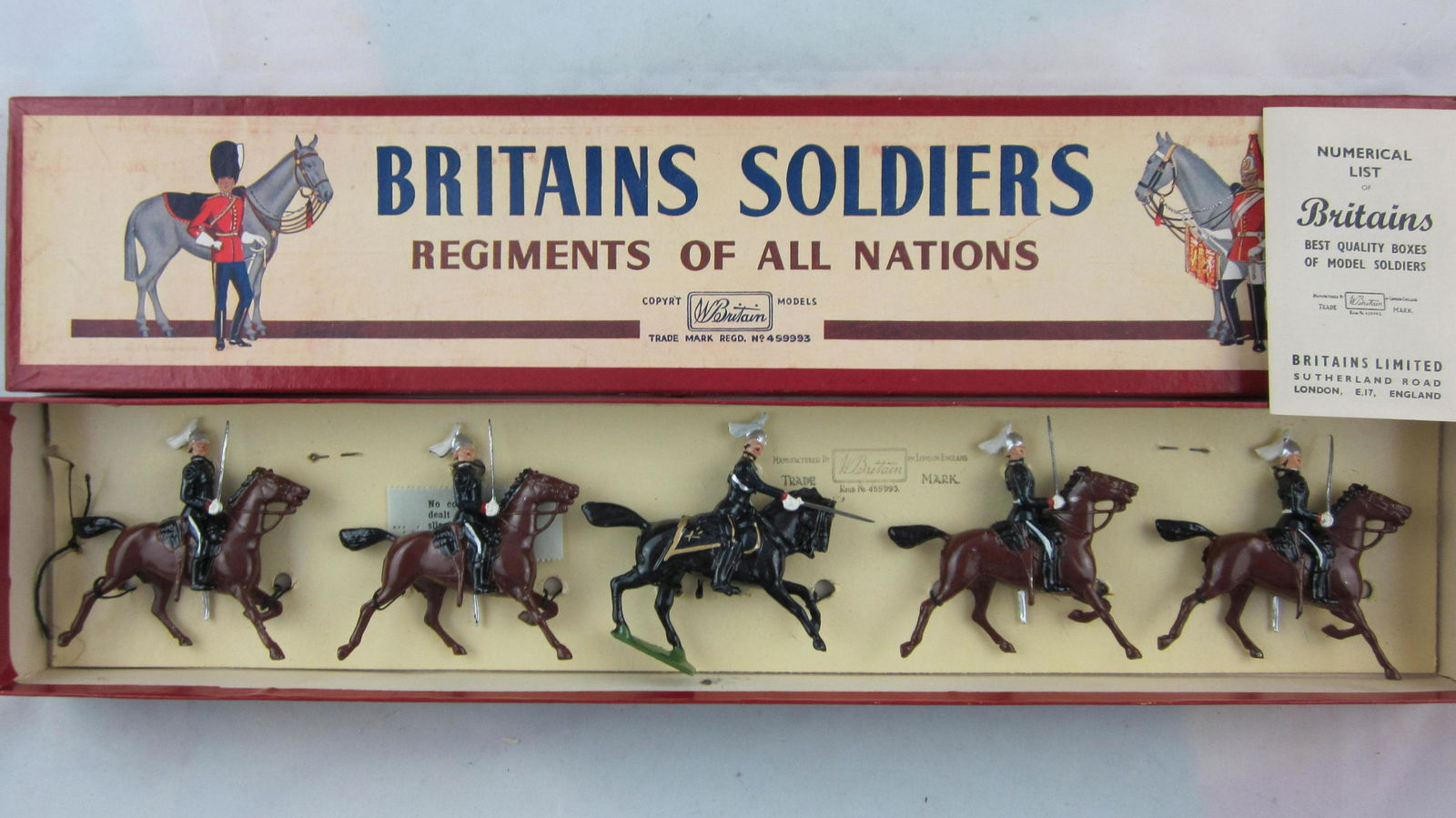 Britains  #1631 Governor-General's Horseguards. (1 of 1)