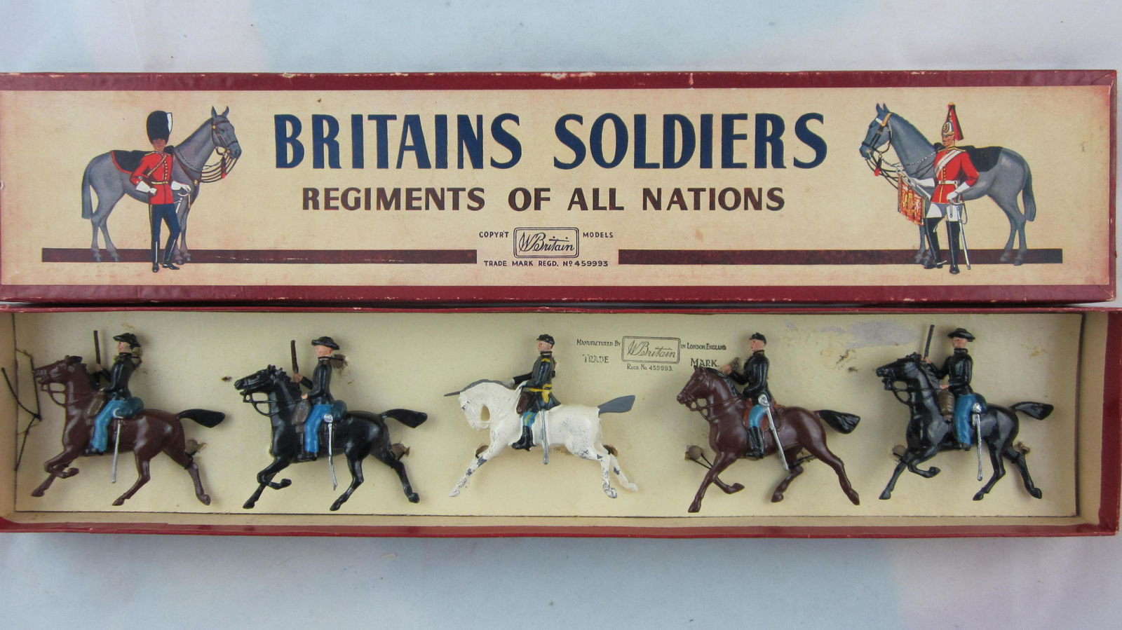 Britains Set #2056 Civil War Union Cavalry. (1 of 1)