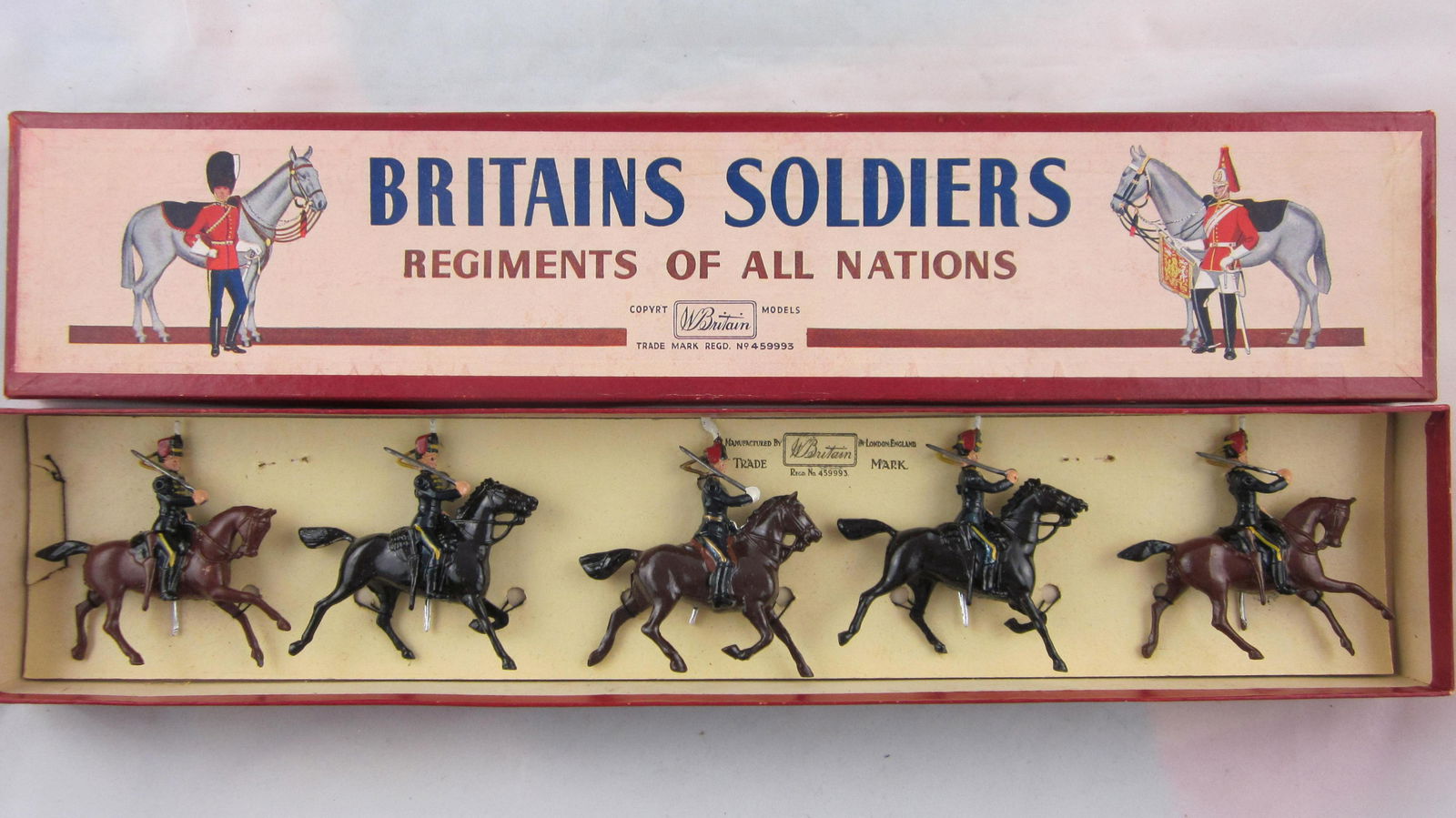Britains Set #2075 7th Queen's Own Hussars. (1 of 1)