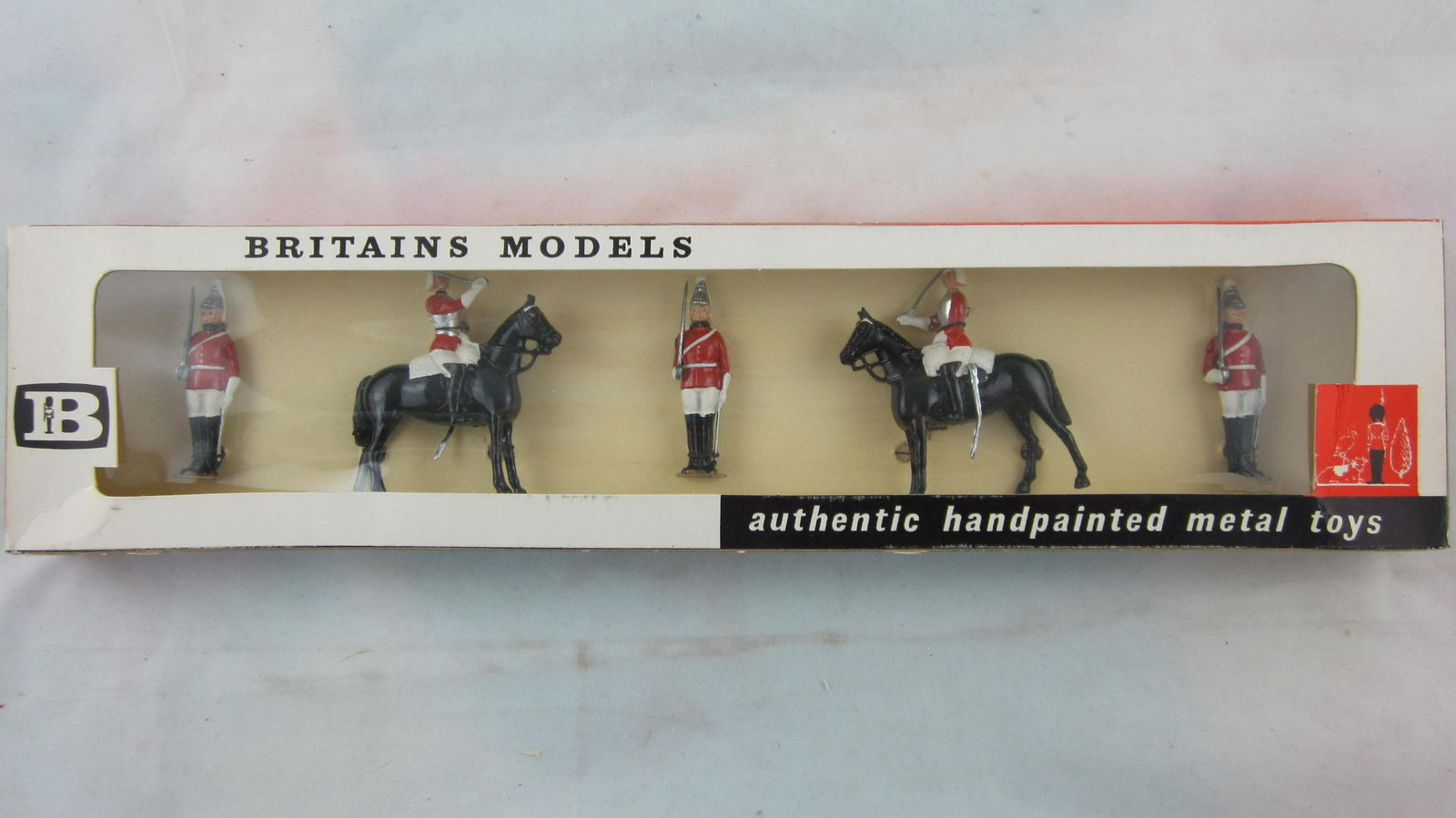 Britains #9105 Lifeguards Mounted & On Foot. (1 of 1)