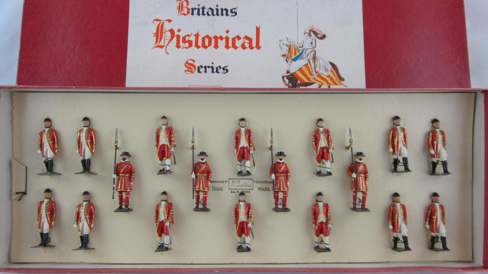 Britains Set #1475 State Coach Attendants. (1 of 1)
