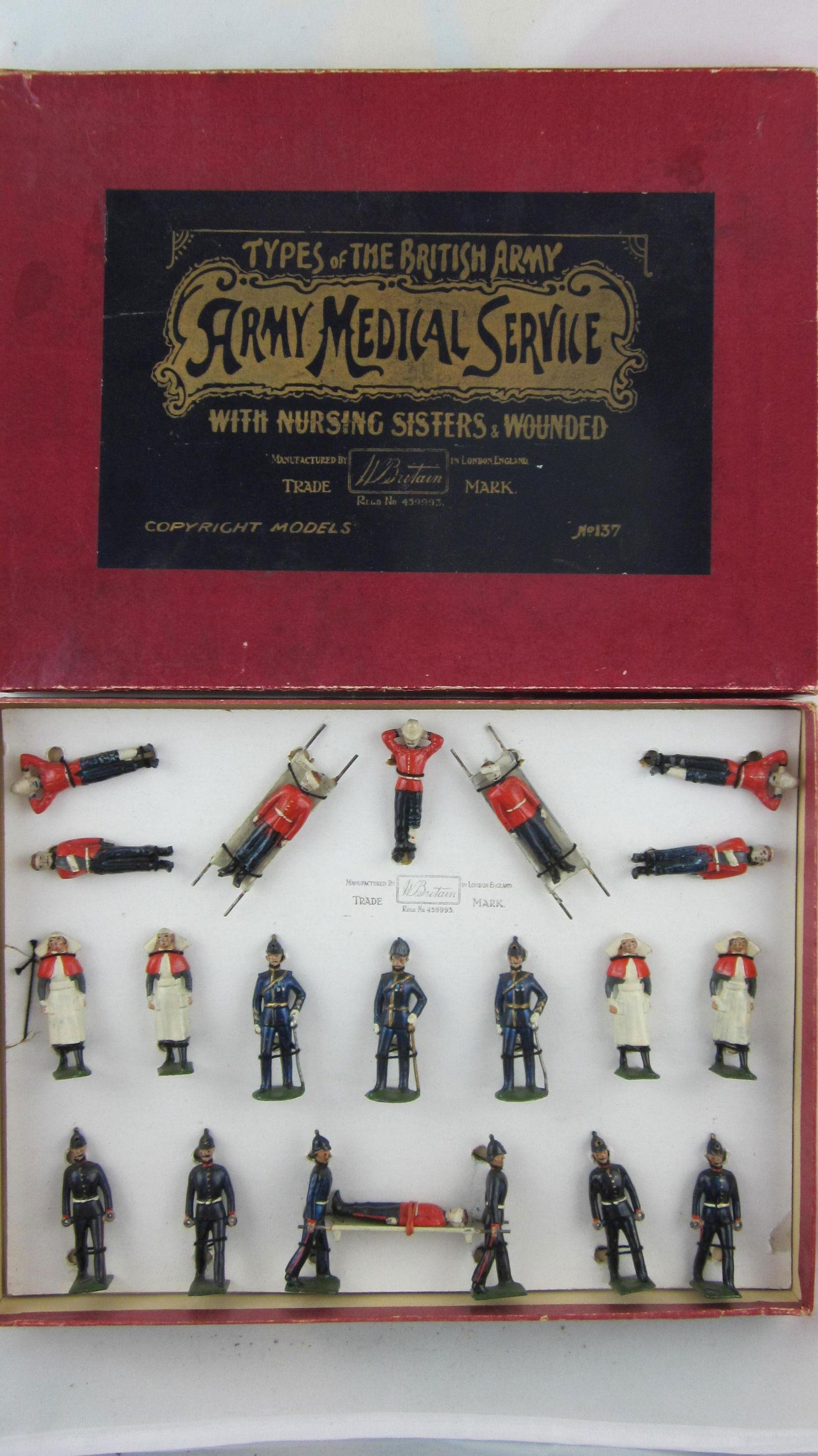 Britains Set #137 Royal Army Medical Service. (1 of 1)