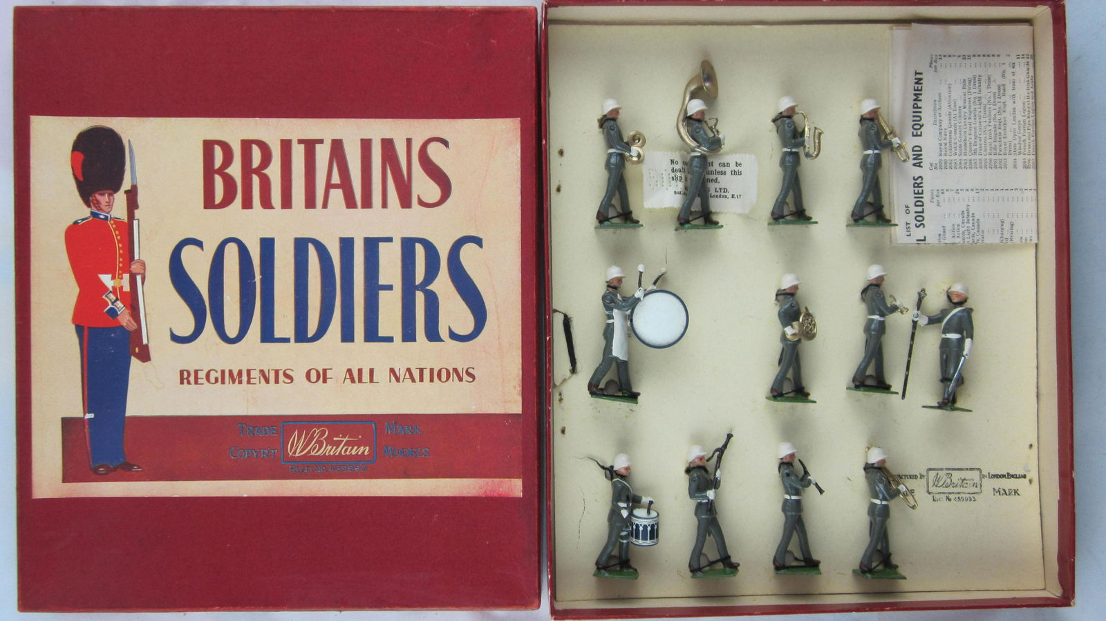 Britains Set #2117 United States Army Band. (1 of 1)