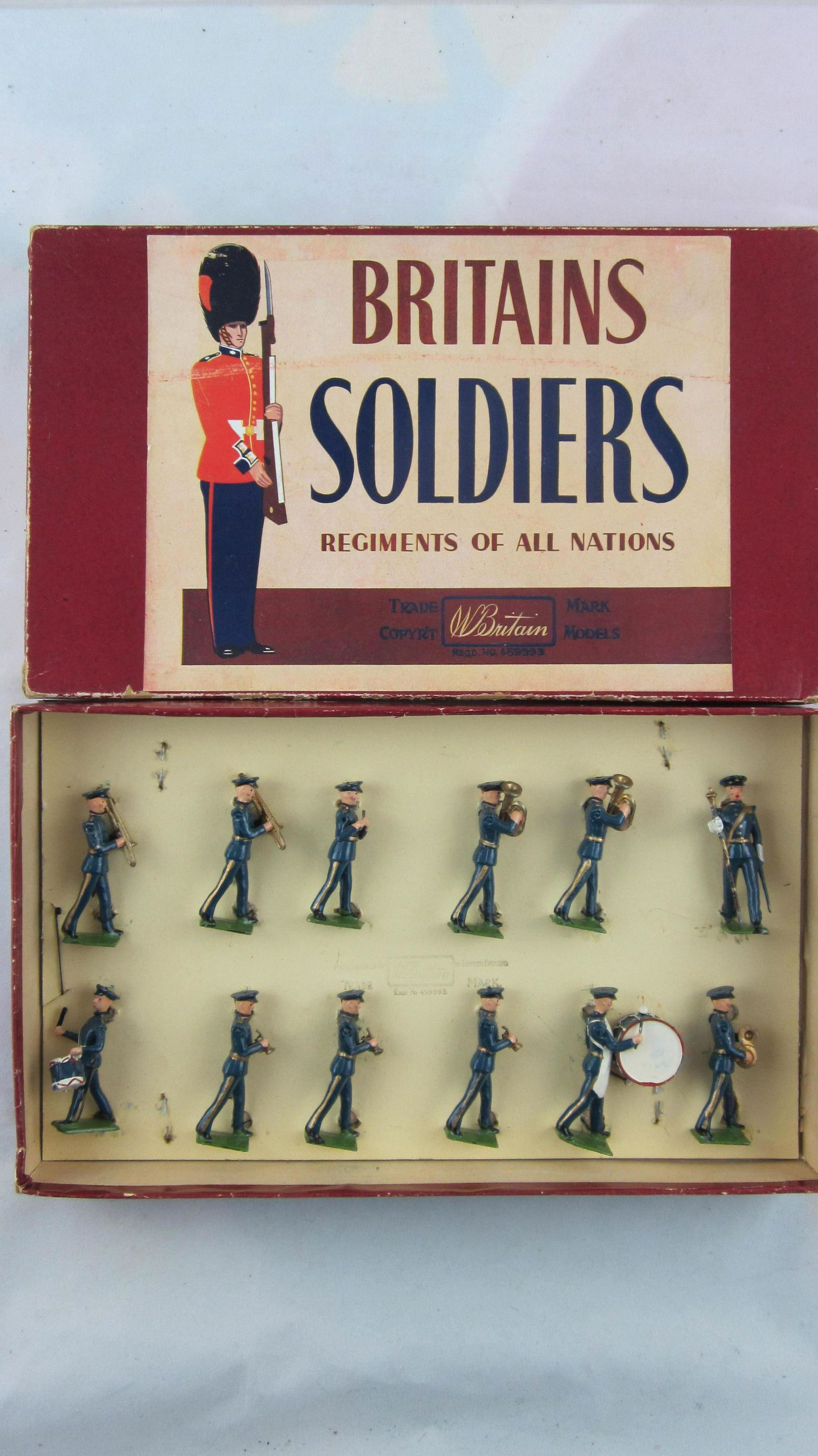 Britains Set #1527 Royal Air Force Band. (1 of 1)