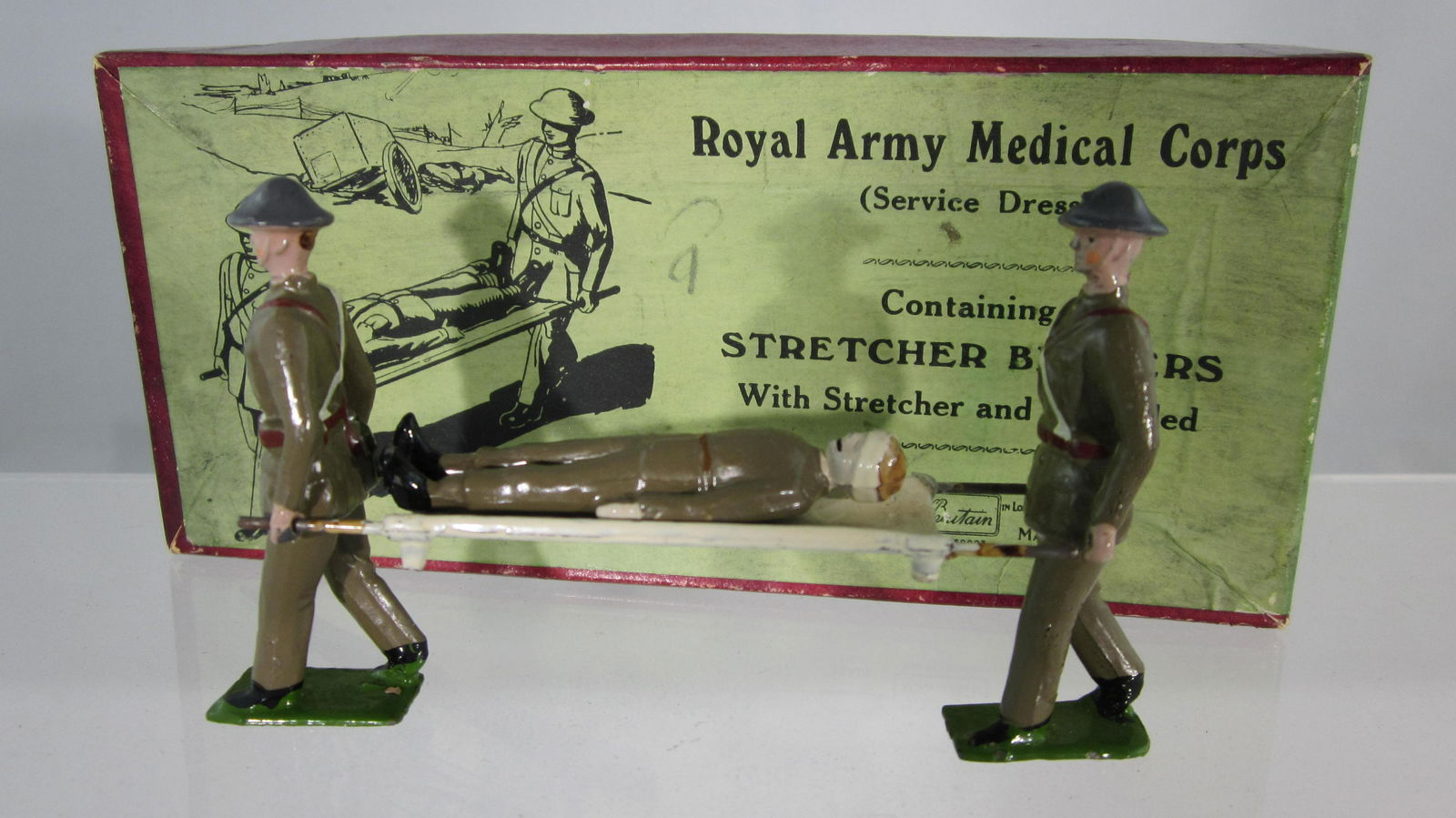 Britains Set #1719 Medical Corps Stretcher Set. (1 of 1)