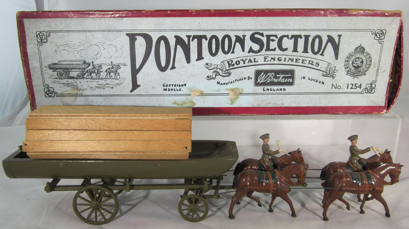 Britains Set #1254 Active Service Pontoon Unit. (1 of 1)