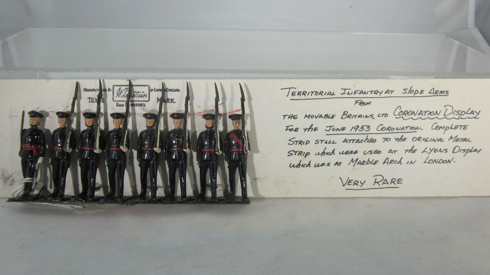 Britains 1953 Coronation Territorial Infantry (1 of 1)