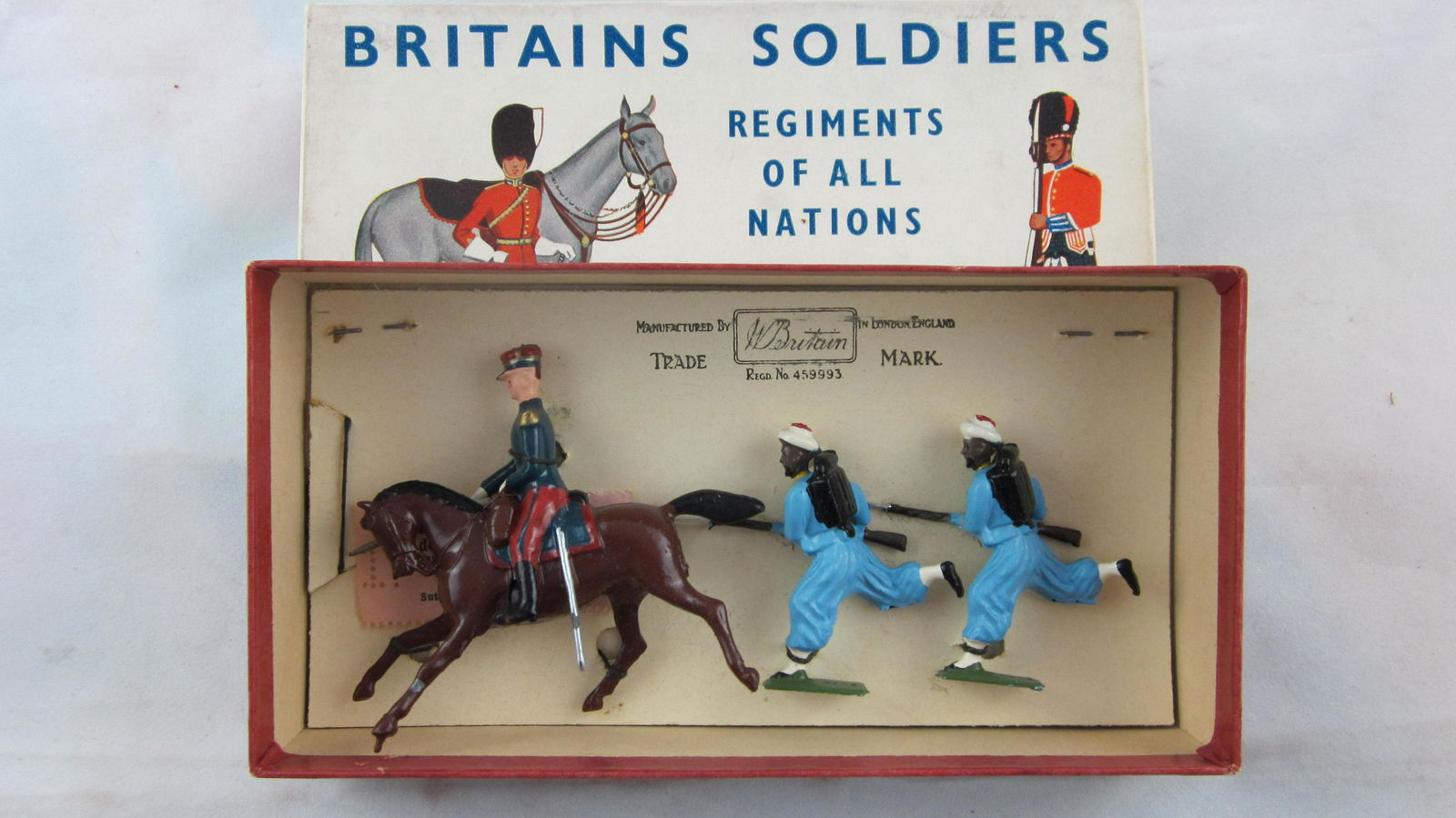 Britains Set #2138, Half Box French Turcos. (1 of 1)